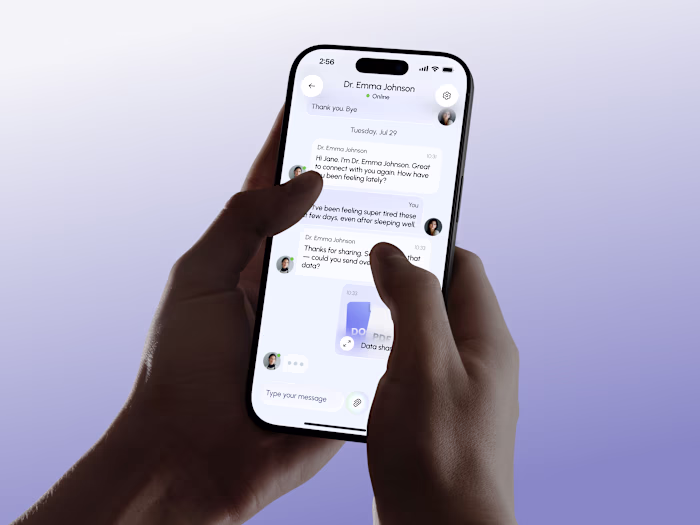 💙 Mobile design for medical app | Hyperactive