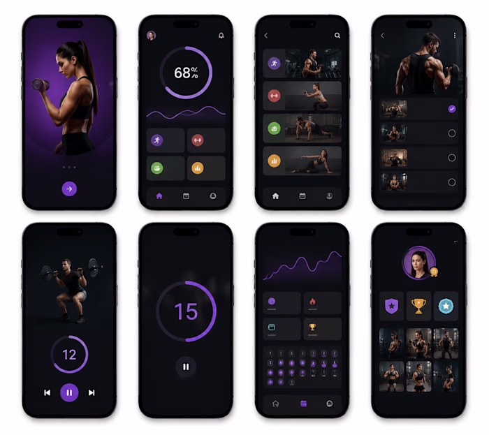 FitPulse – Fitness & Workout Mobile App