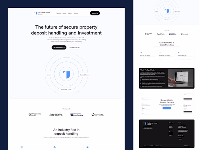 The Deposit Holder: Framer Development for Legal Tech