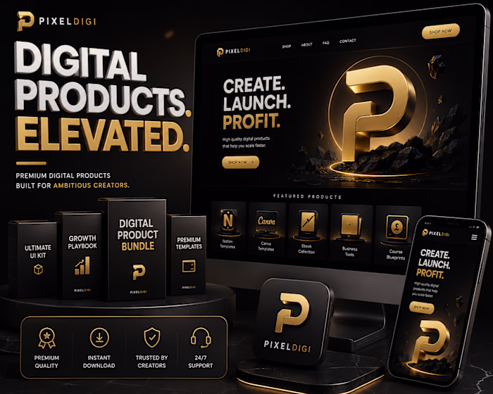 PixelDigi | Framer Website Design