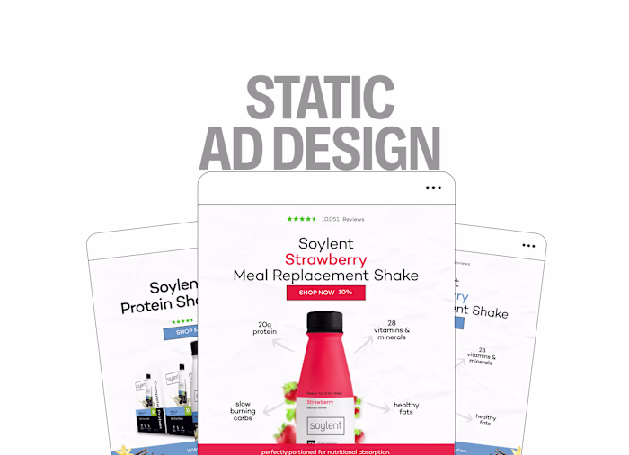 Soylent - Static Ad Design