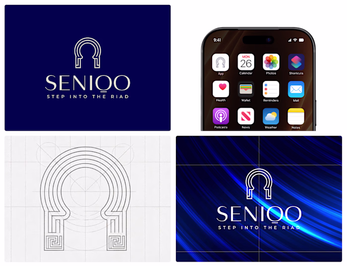 Seniqo Logo Branding