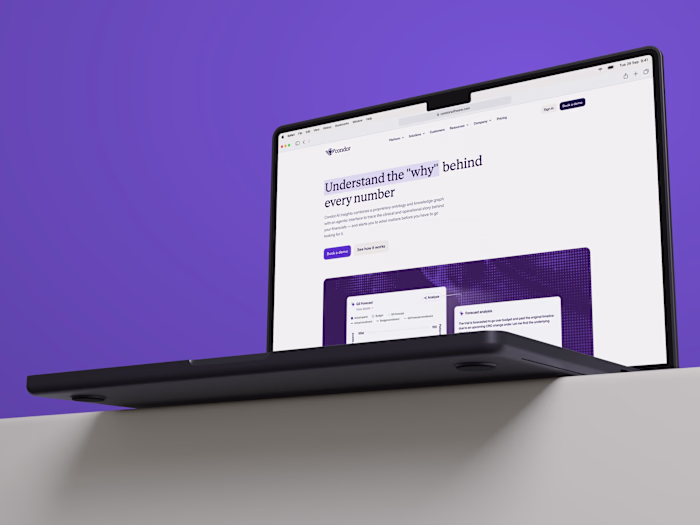 Condor: Webflow site for an AI biopharma platform