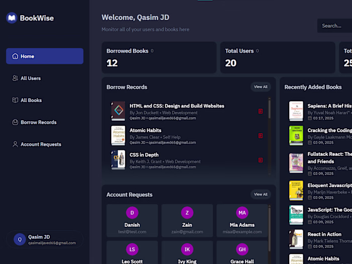 A comprehensive University Library Management System.