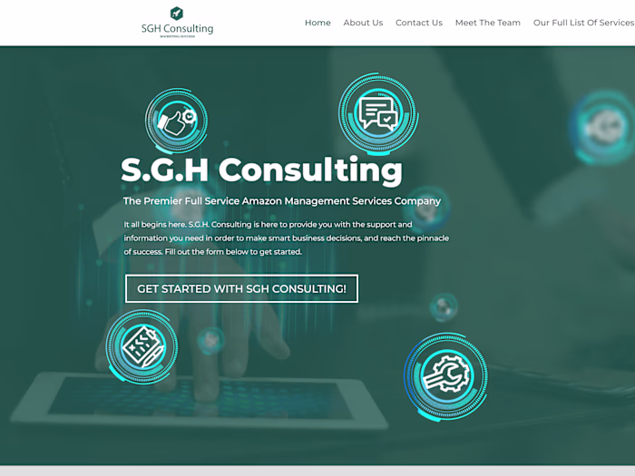 Website UI design