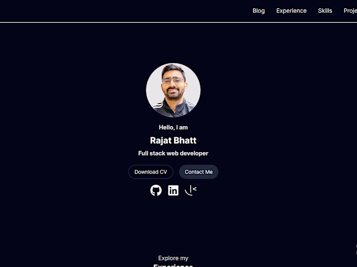 Personal Portfolio
