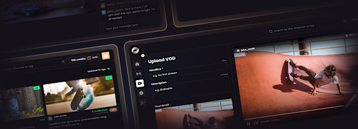 Decentralized Livestreaming Web Platform for Xeenon