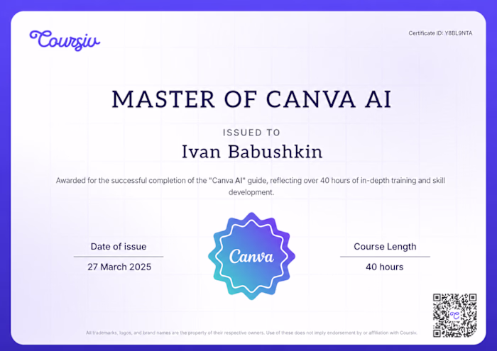 Master of Canva AI

Through this