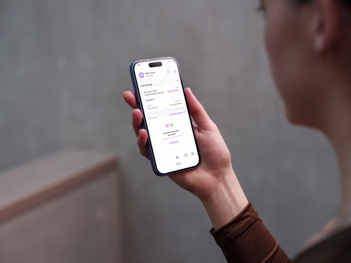 Kondesk Mobile App Design for Visa Application