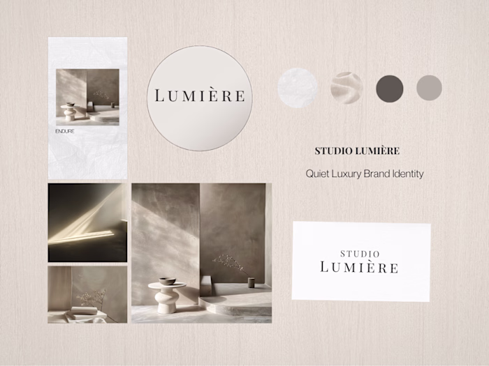 A soft, cohesive brand kit