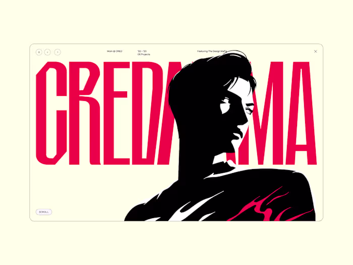 one of the iterations for my portfolio thumbnails