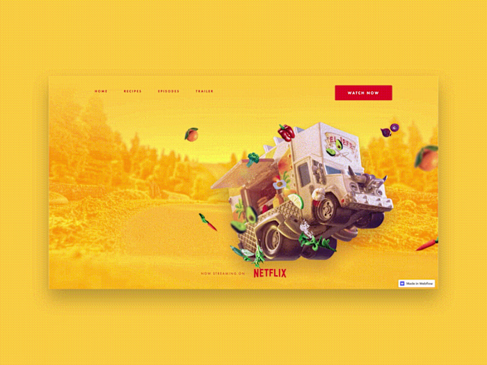The Chef Show (Netflix) - Redesign