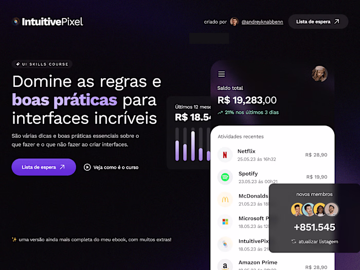 Intuitive Pixel Website