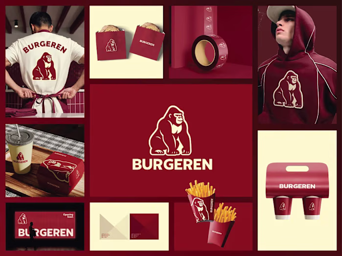 Burgeren Smashburger Brand Identity