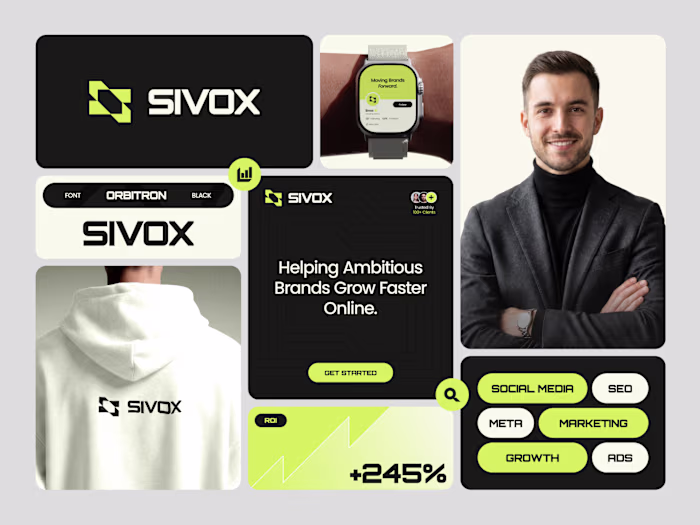 A recent brand identity exploration