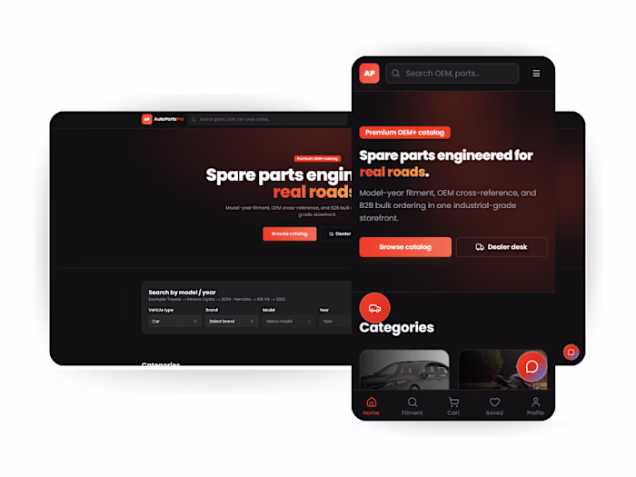 AutoParts-AI Powered Commerce Platform
Automotive Parts