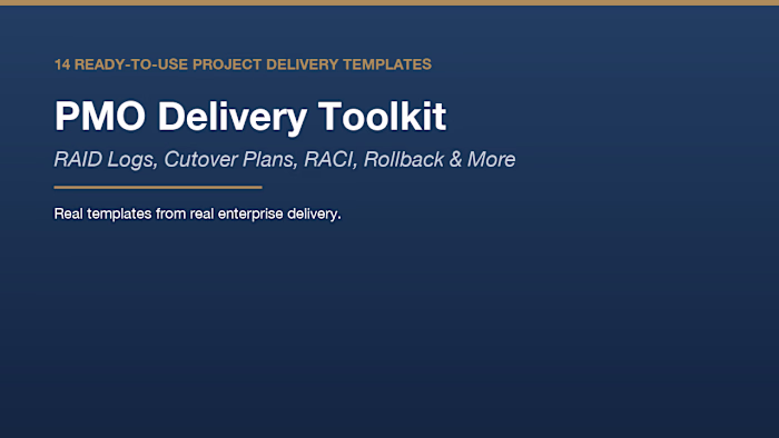 PMO Delivery Tool Kit