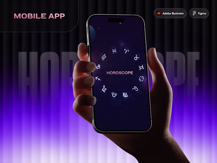 Horoscope & Astrology Mobile App Design