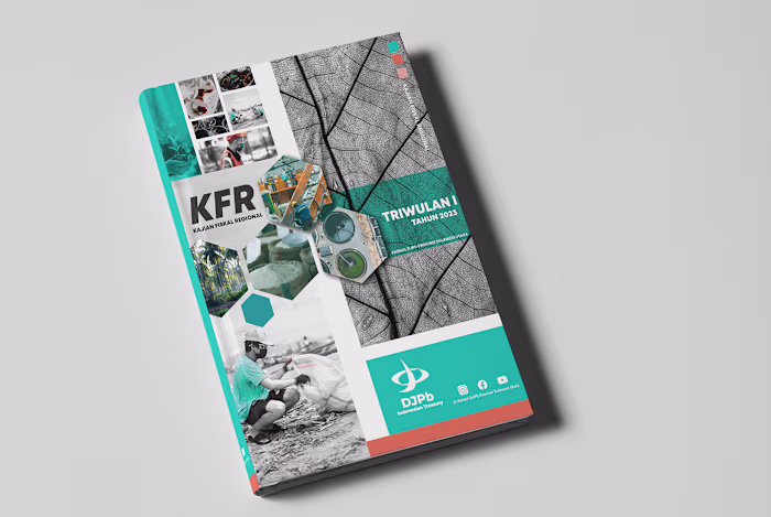 Book Layout Design - Kajian Fiskal Regional TW I 2023 :: Behance