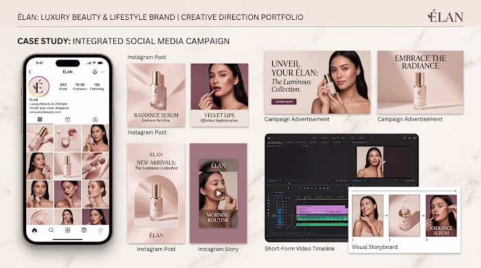 ÉLAN — Luxury Beauty Social