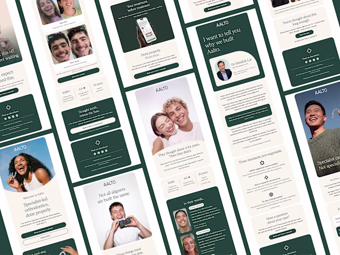 Email Design System for Aalto Healthcare