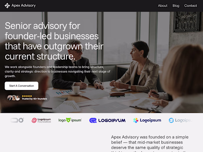 Rapid Custom Website Design for Founder-Led Businesses