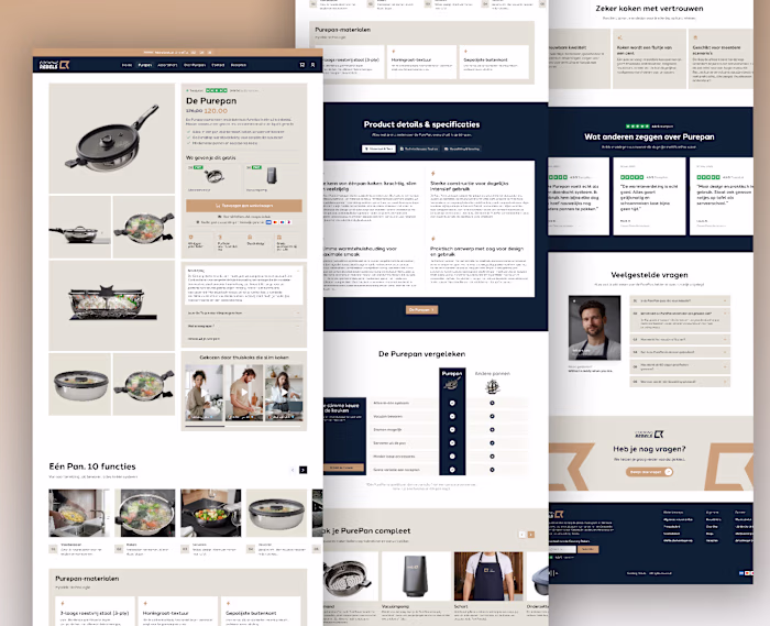 Product page for Cooking Rebels