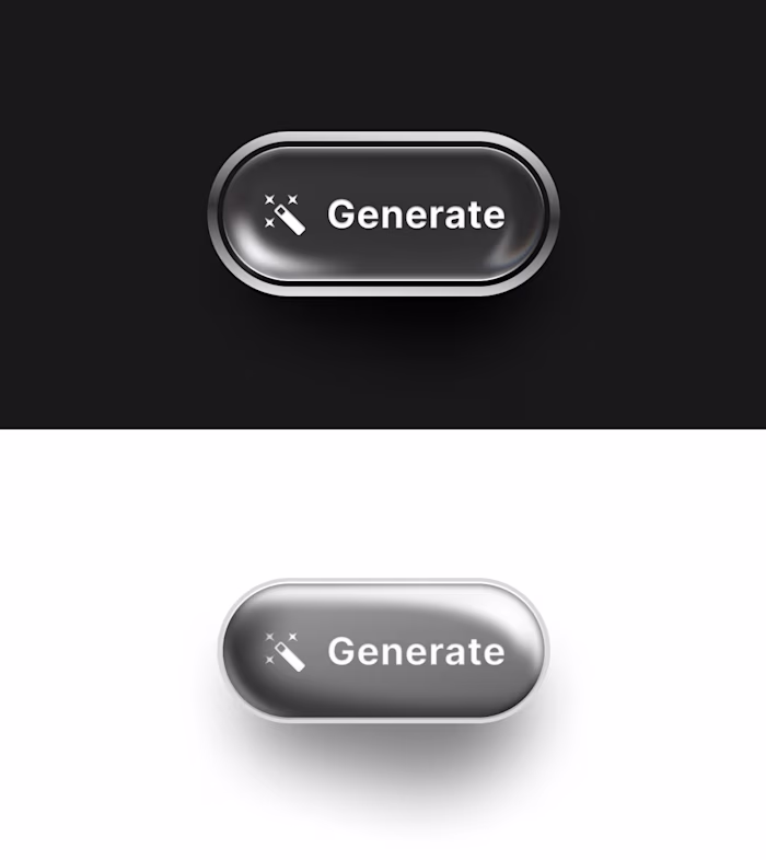 Button UI design