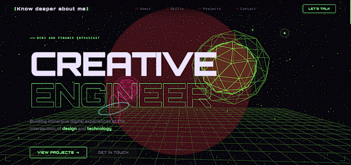 My Original Web Portfolio
This is