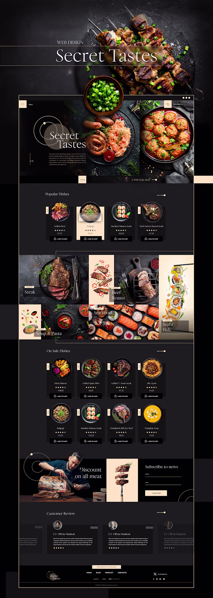 Restaurant Website