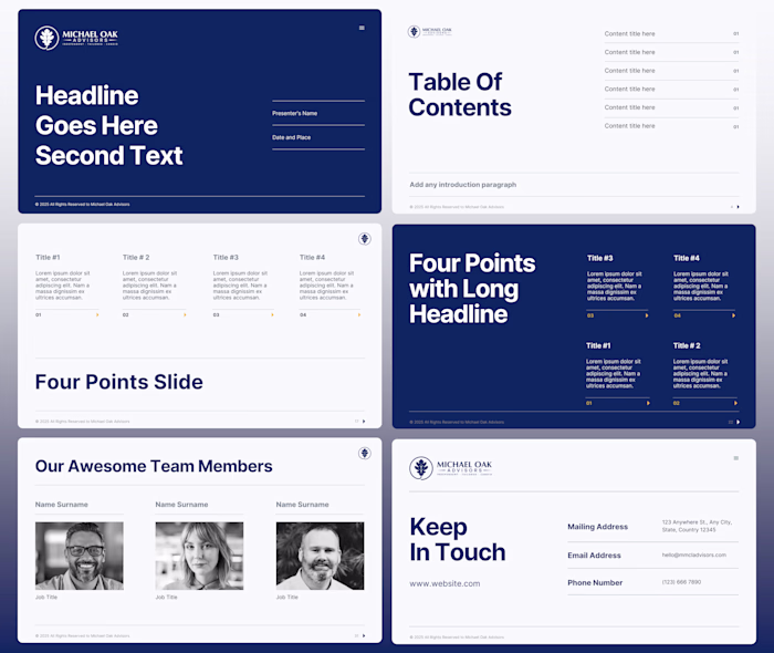 PowerPoint Multipurpose Templet