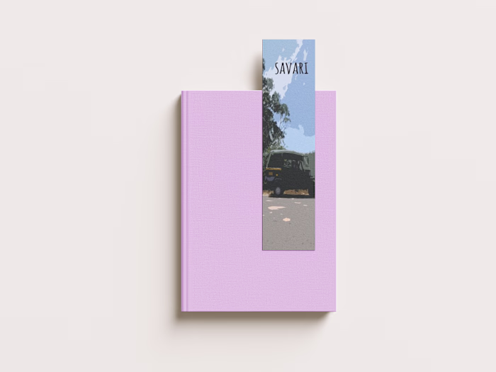 Savari: A Journey-Inspired Bookmark Design