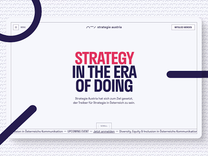 Web Design & Webflow Development for Strategie Austria