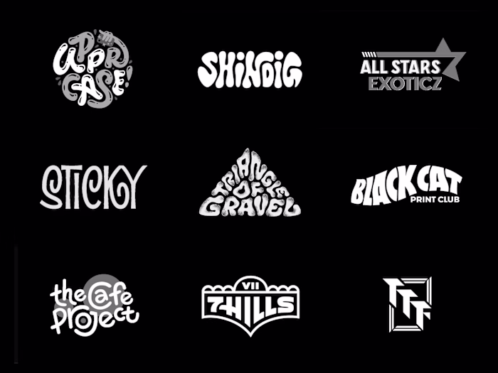 Typographic Logos and Wordmarks
