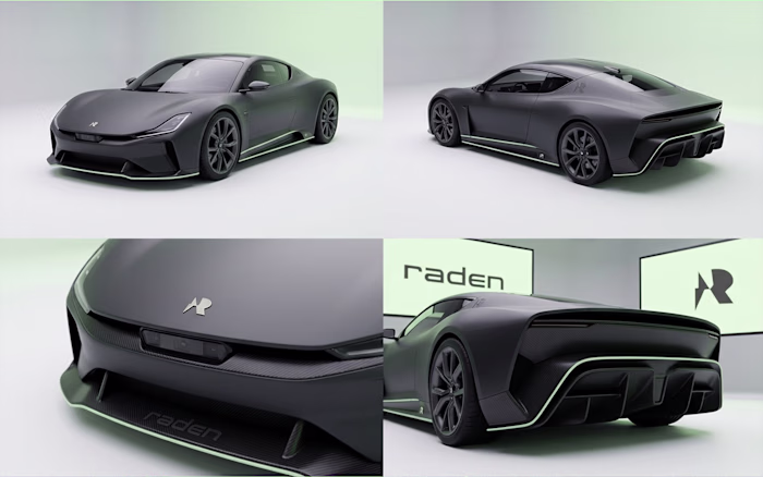 Brand design for RADEN MOTORS