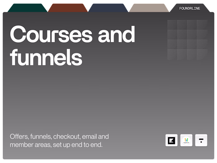 Course Platform & Funnel Setup | Kajabi, GoHighLevel, Thinkific