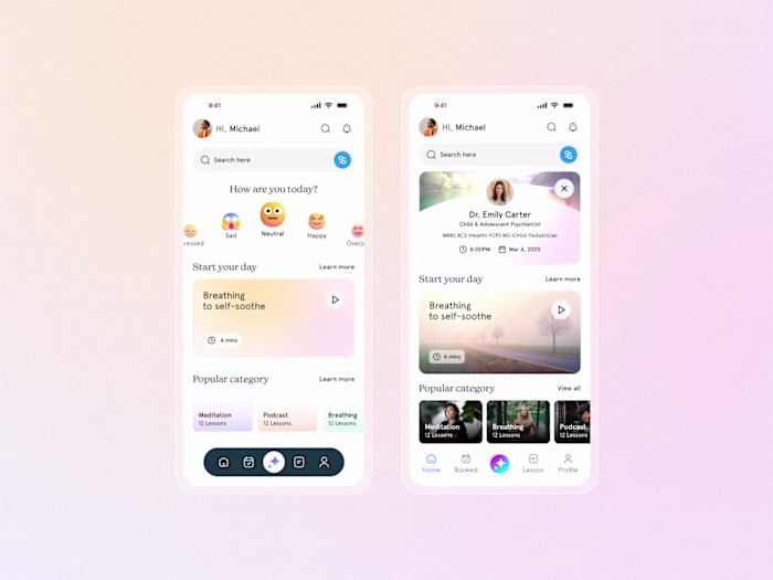 Meditation/ Wellness Mobile App UX
