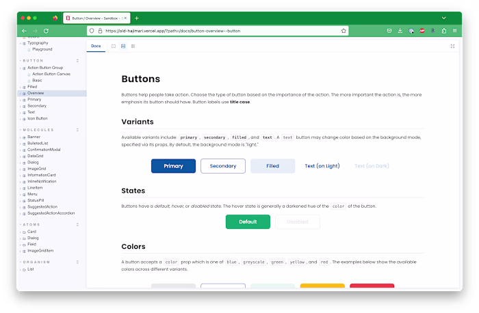 Design Systems Case Study