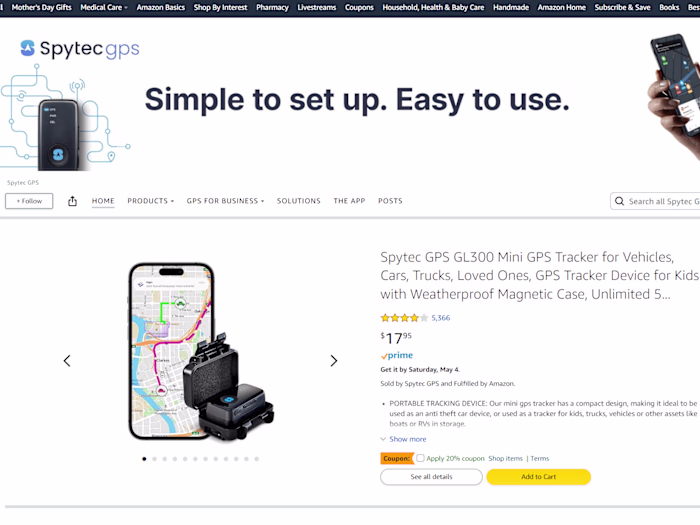 Amazon Listing Optimization and Maintenance for Spy Tec Inc