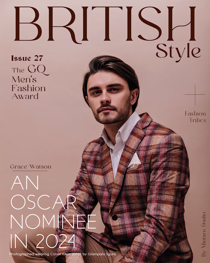 Magazine cover's