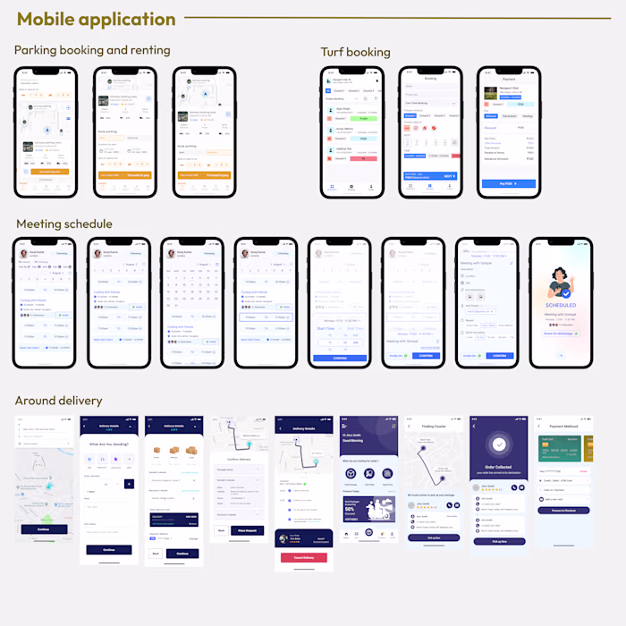 Mobile application projects