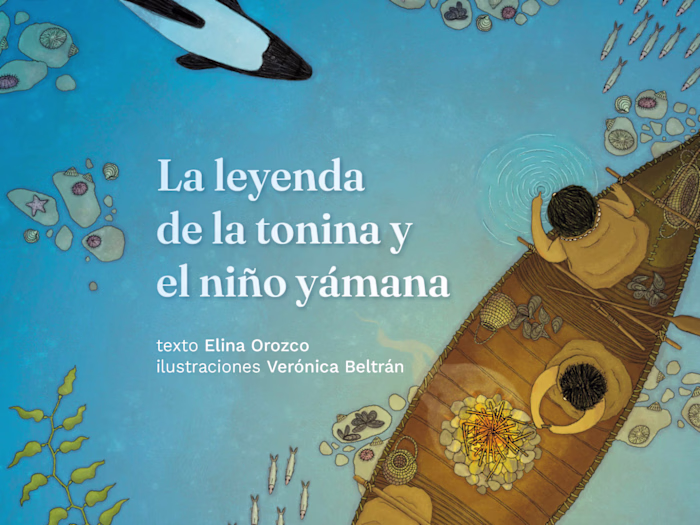 La leyenda del niño yámana - illustration • editorial design
