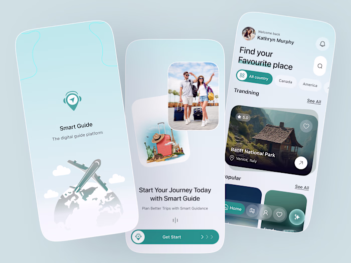 Smart Travel App Concept