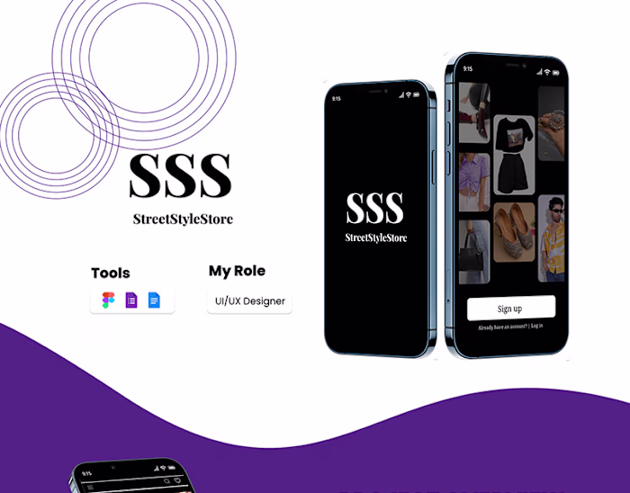 App redesign - Street Style Store (SSS) : Behance