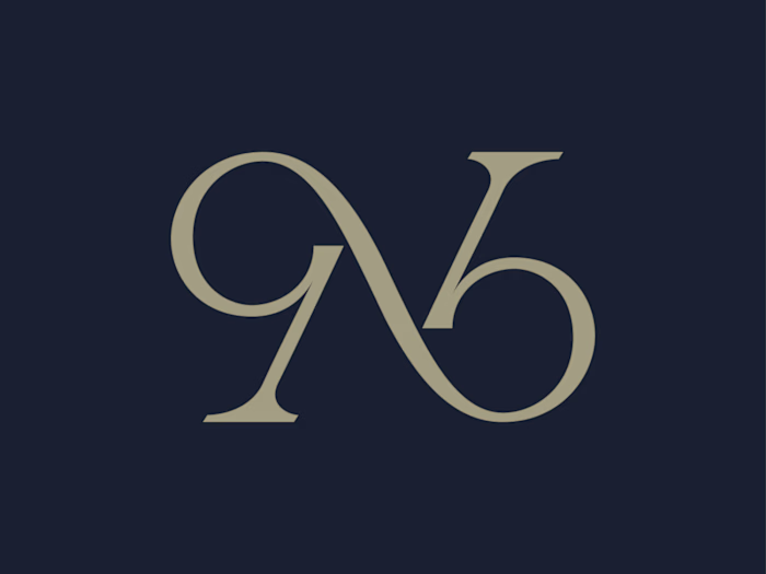 Infinity N Letter Monogram