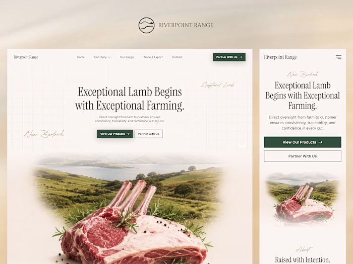 Riverpoint Range Shopify Web Design