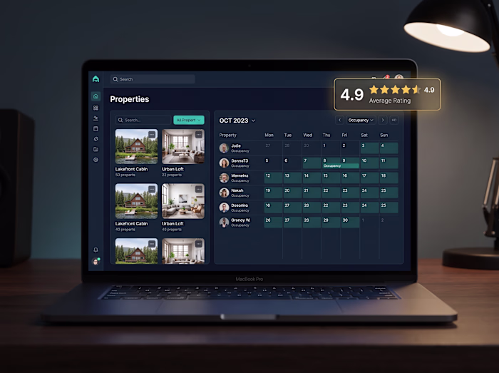 STR Operations System - 15 Properties, 4.9★ Average Rating