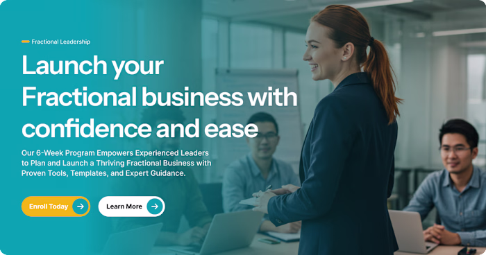 Website design for fractional leap
