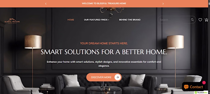 Home Decor eCommerce Store
Designed and