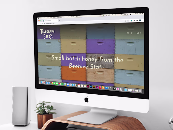 Telegraph Bee Co. | Website Design